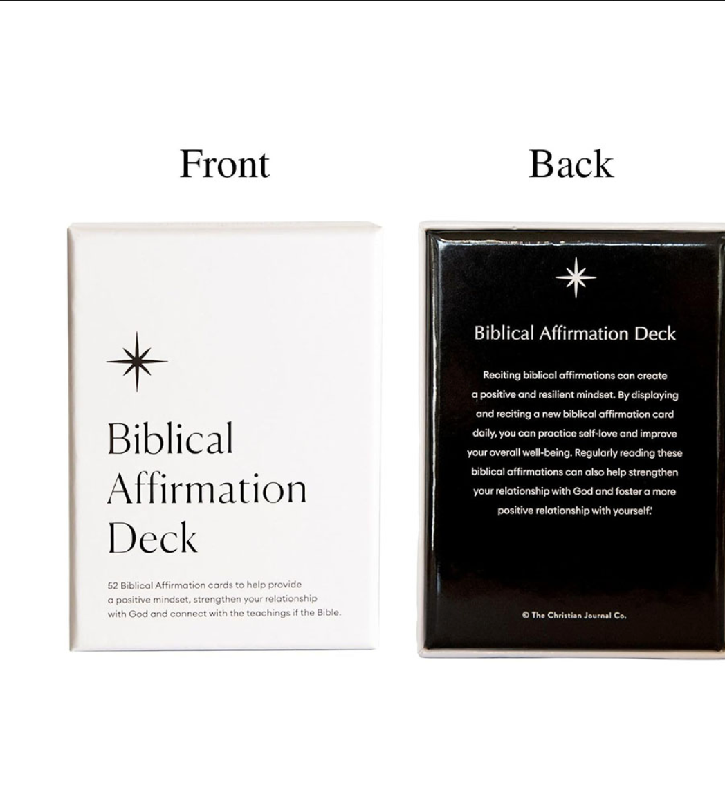 Biblical Affirmation Deck